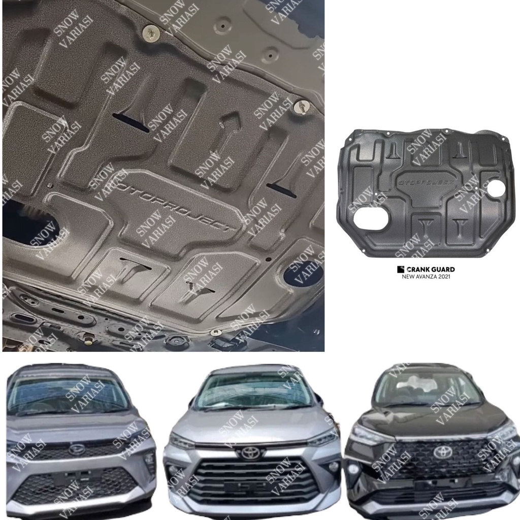 Crank Guard Mobil Avanza Xenia Veloz 2021 2022 2023 Up Pelindung Bawah Mesin Cover