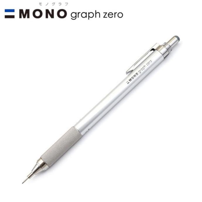 

[COD] Tombow Mono Graph Zero Mechanical Pencils 0.5mm - SILVER LIMITED EDITION Kode 1215