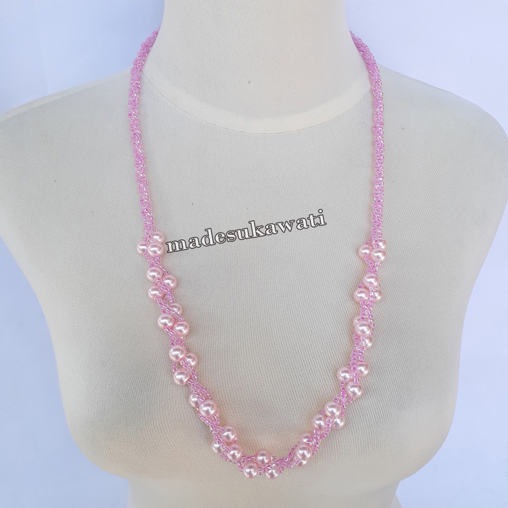 Kalung mote bola bola aksesoris bali