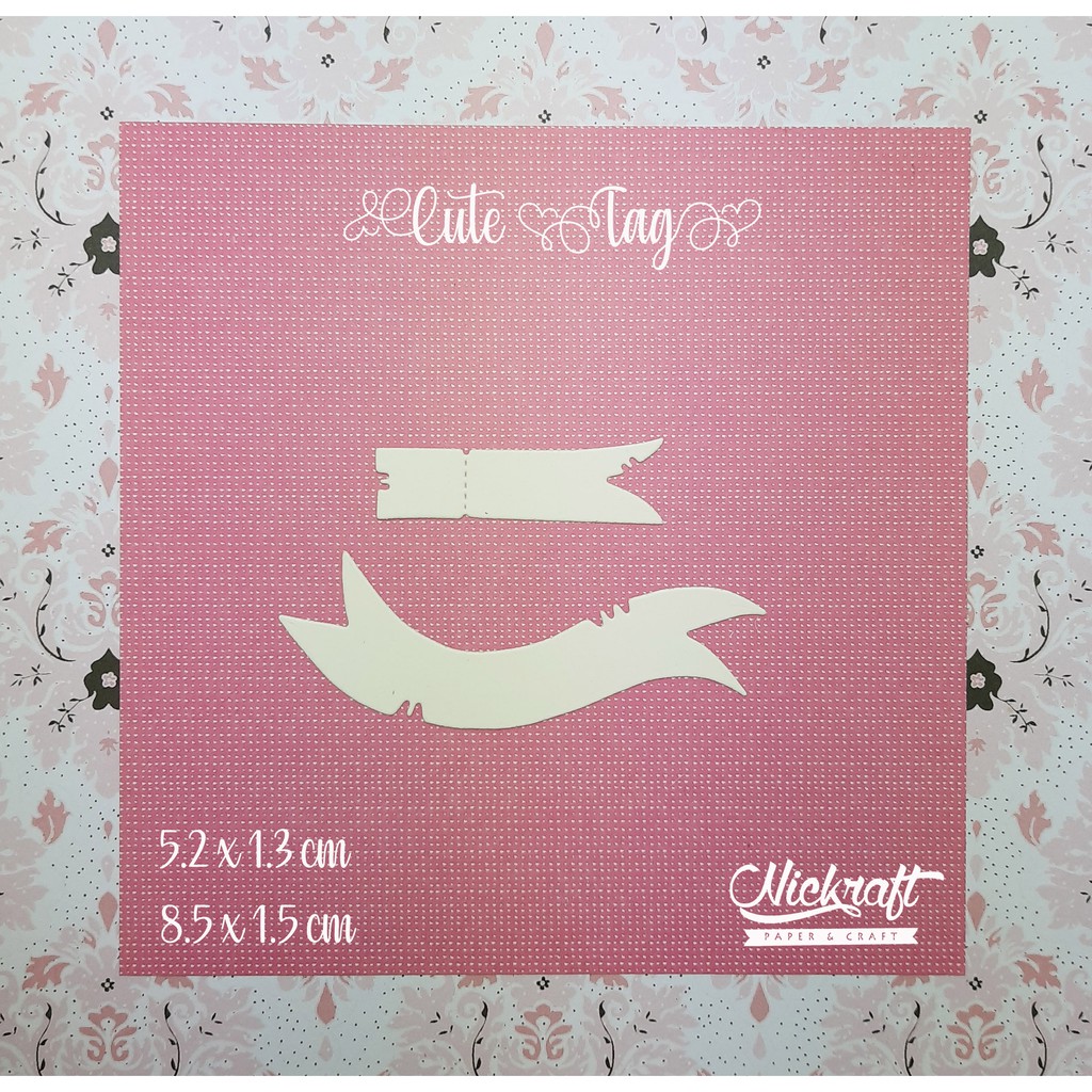 

CUTE TAG - BAHAN SCRAPBOOK LABEL KECIL