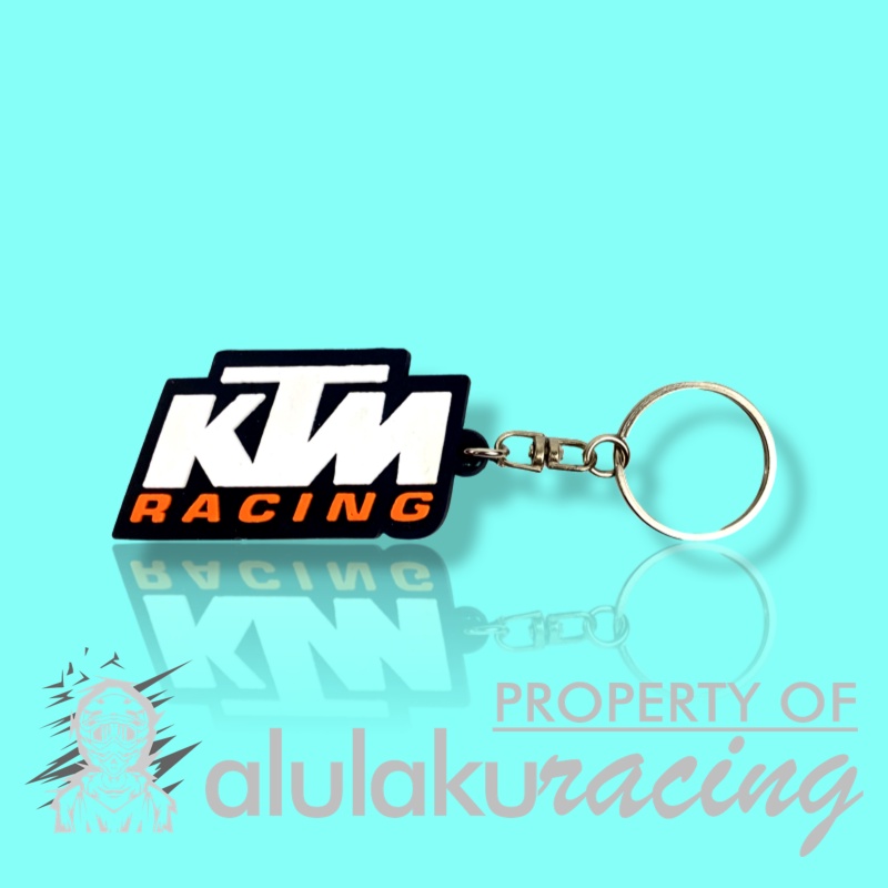 Gantungan Kunci / Keychain Motocross Trail Logo KTM Racing - KT002