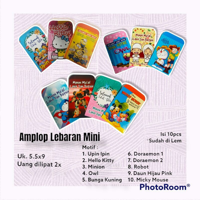 

Amplop Lebaran | Amplop Angpau | ukuran 5,5 x 9 1 pack 10 pcs