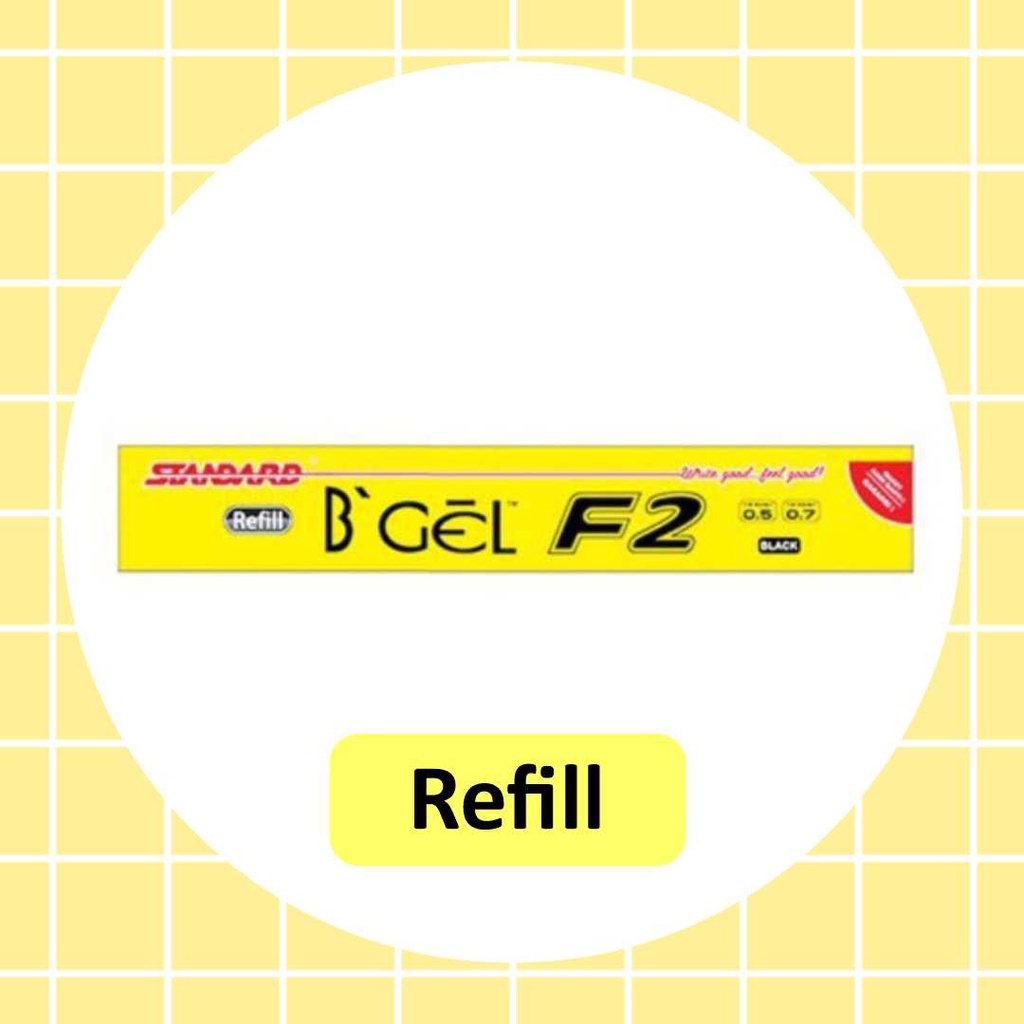 Standard Pen - Refill F2 0.7 / 12 pcs ( Isi Pulpen, Pena, Ballpoint )