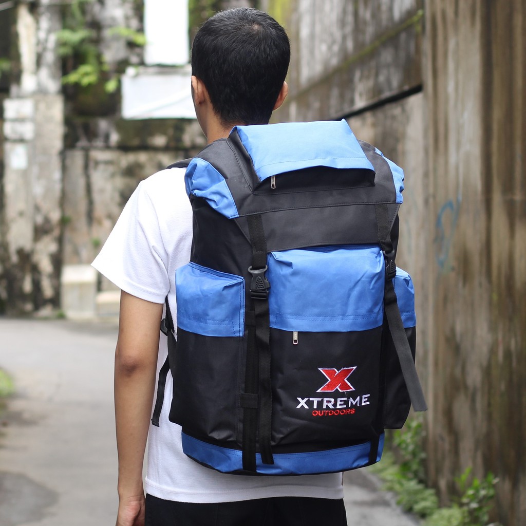 TAS RANSEL GUNUNG XTREME OUTDOOR HIKING CAMPING TRAVELING MUDIK TERBARU TERMURAH KUAT AWET CARIER