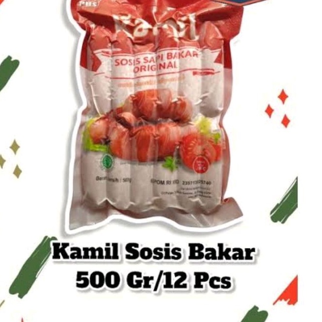 

Kamil sosis sapi bakar mini original 12bj