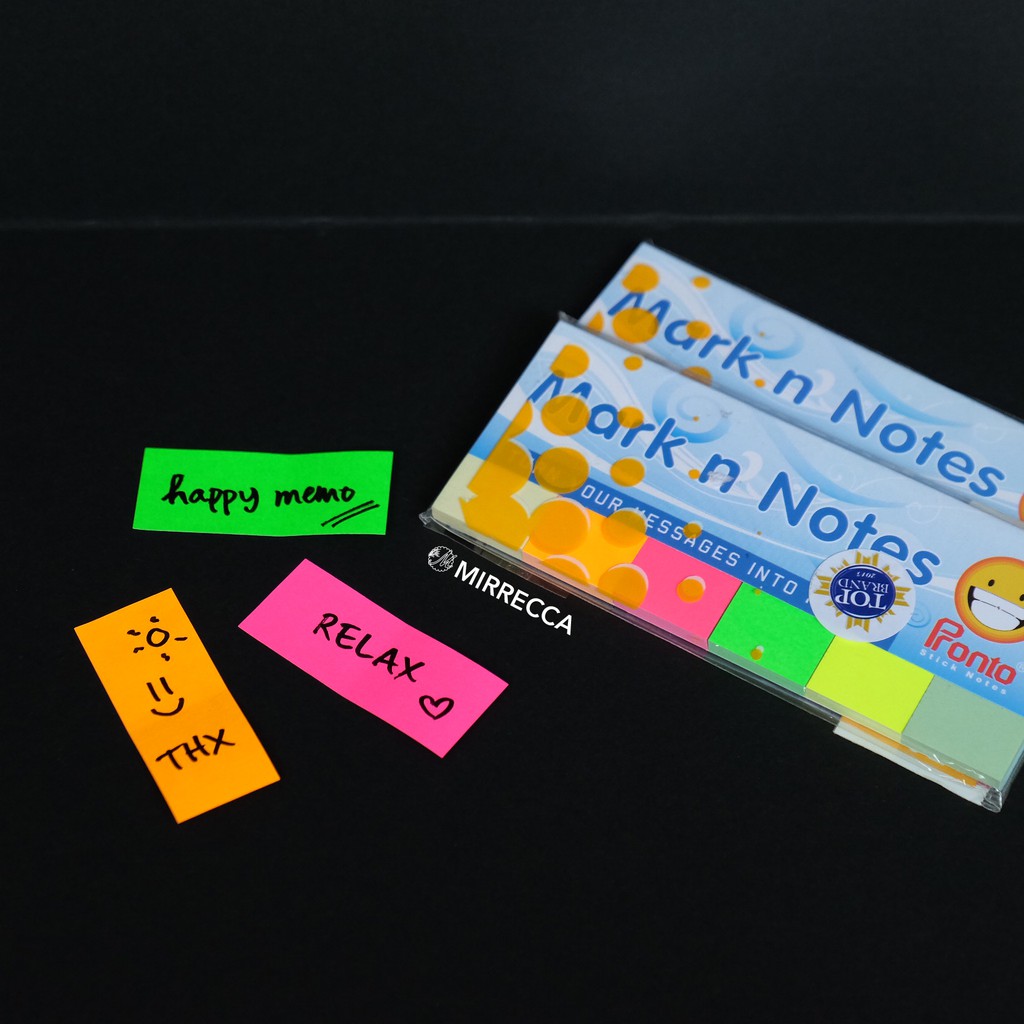 

PRONTO MARK N NOTE / KERTAS CATATAN TEMPEL 6 WARNA