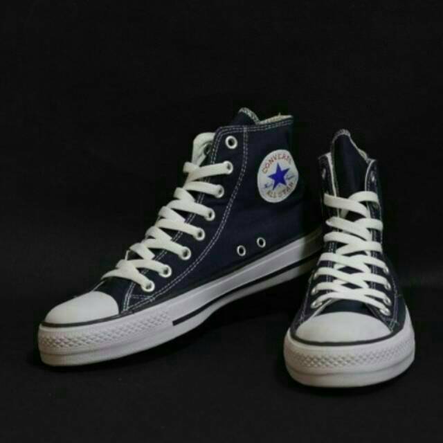 Sepatu Converse Allstar High Tinggi Hitam Putih  Sneakers Sekolah Kuliah Kerja