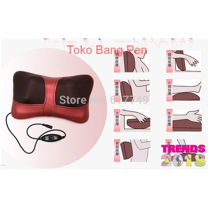 CAR HOME MASSAGE PILLOW BANTAL PIJAT