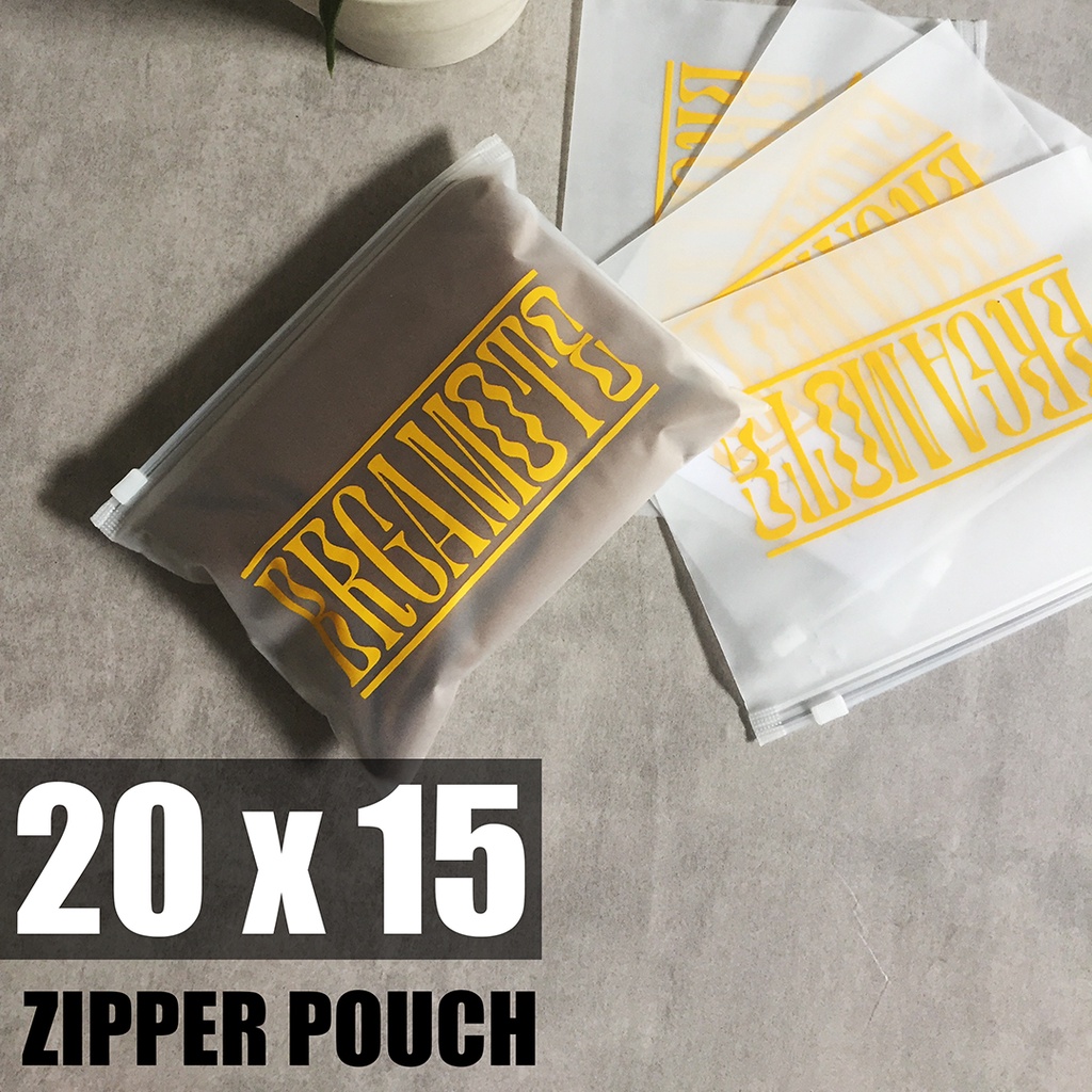 

ZIPPER POUCH CUSTOM SABLON 20x15cm