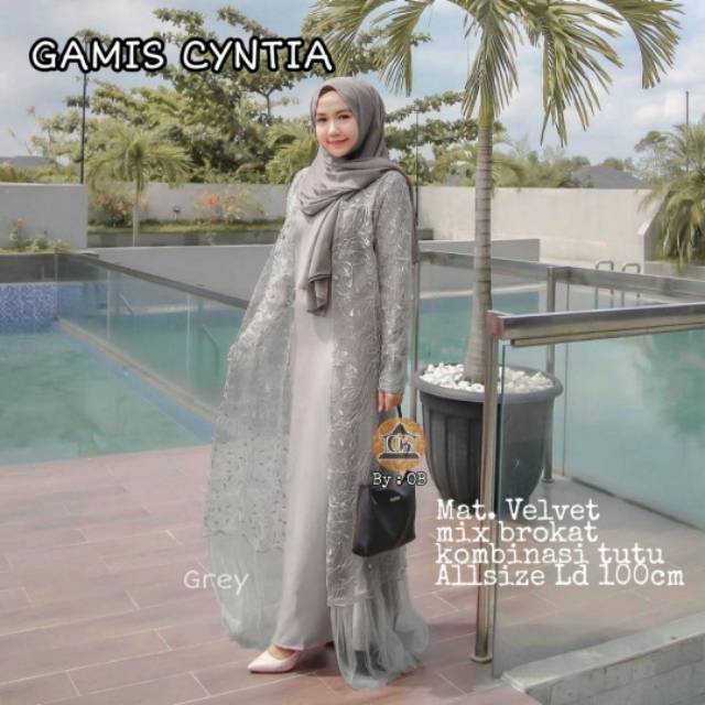 FS AQILA MUTIARA - Gamis CINTYA ORI garansi harga termurah