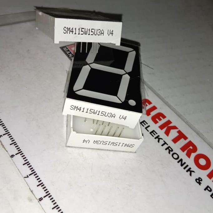 Led 7Segmen 1.5Inch 1.5 Inch 4115 7 Segmen Seven Segmen Sm4115 Pcmelebik54 Berkualitas