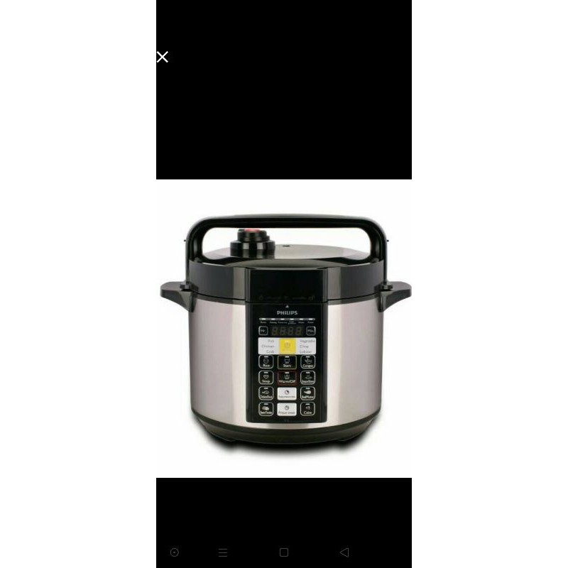 Electric Pressure Cooker Philips HD2136 Panci Presto Digital Listrik