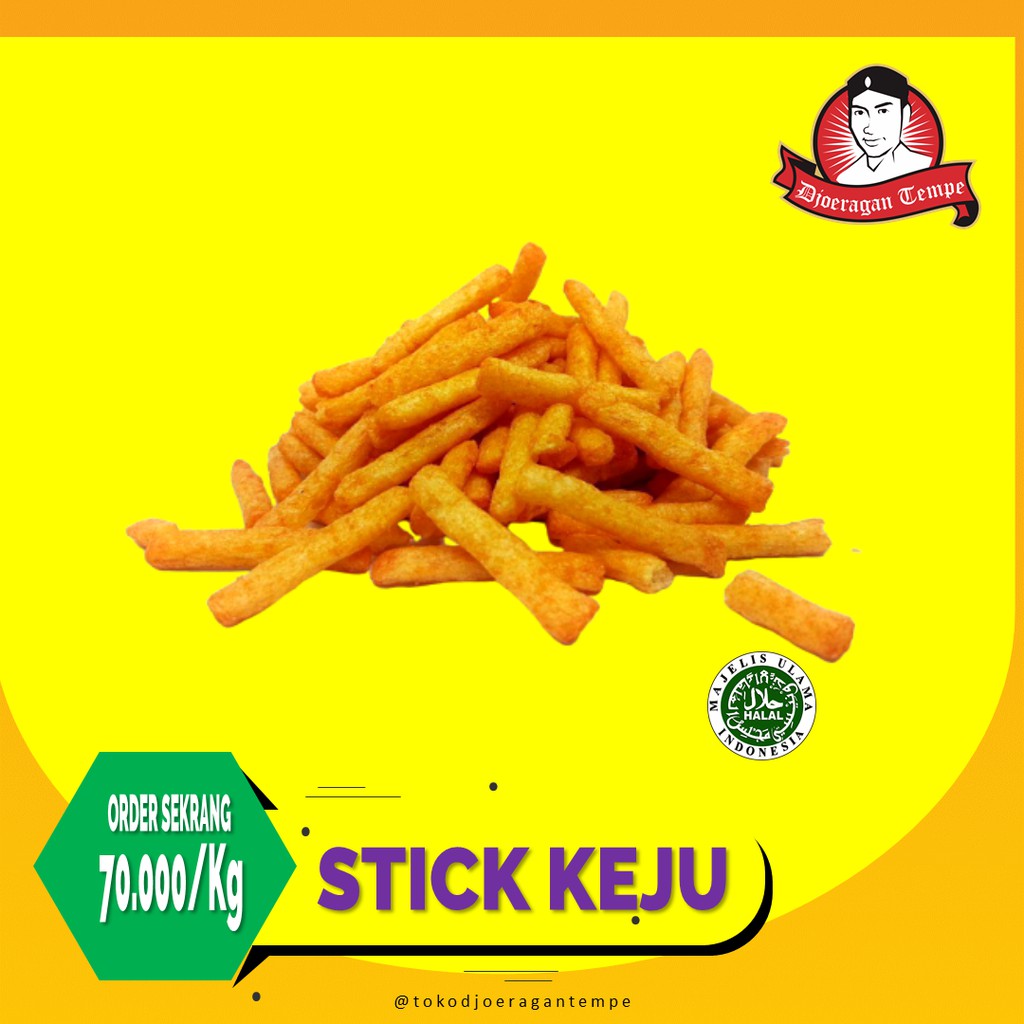 

SNACK STICK KEJU SPESIAL DJOERAGAN TEMPE