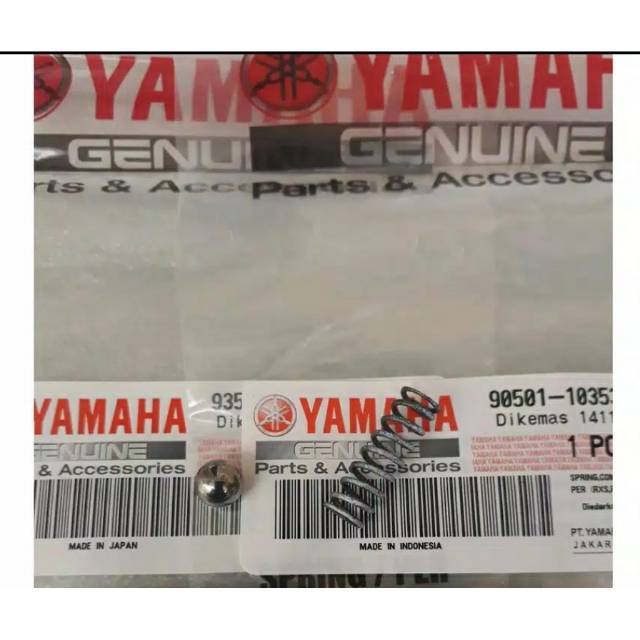 PER DAN PELOR NETRAL RX KING RXS ASLI ORI YAMAHA 90501 10353 &amp; 93505 16006