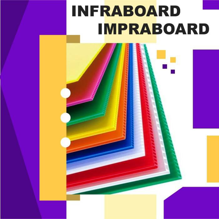 Impraboard | Infraboard / Impraboard Putih 60 X 42.5Cm A2 Tebal 5Mm (2 PCS)