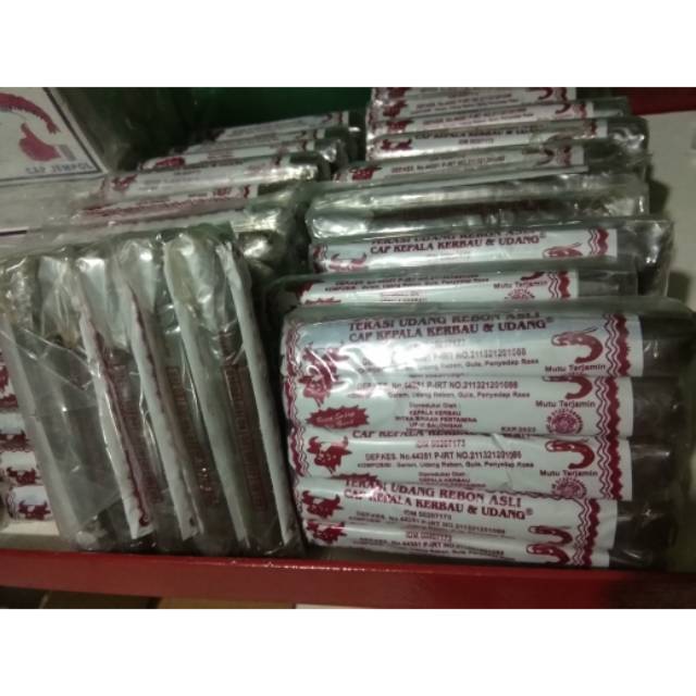 

Isi 5pcs terasi rebon asli kepala sapi khas indramayu