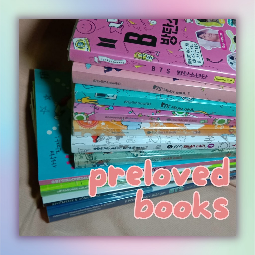 [PRELOVED] Buku EXO, BTS