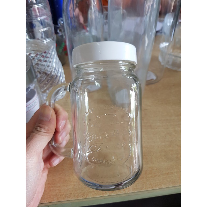 Gelas Jar Besar/ Gelas Toples/ Gelas Kaca/ Gelas