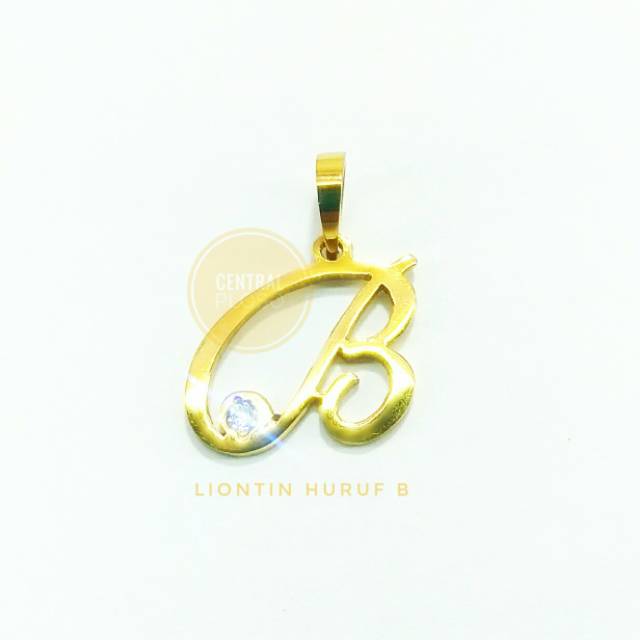 Liontin Huruf Latin