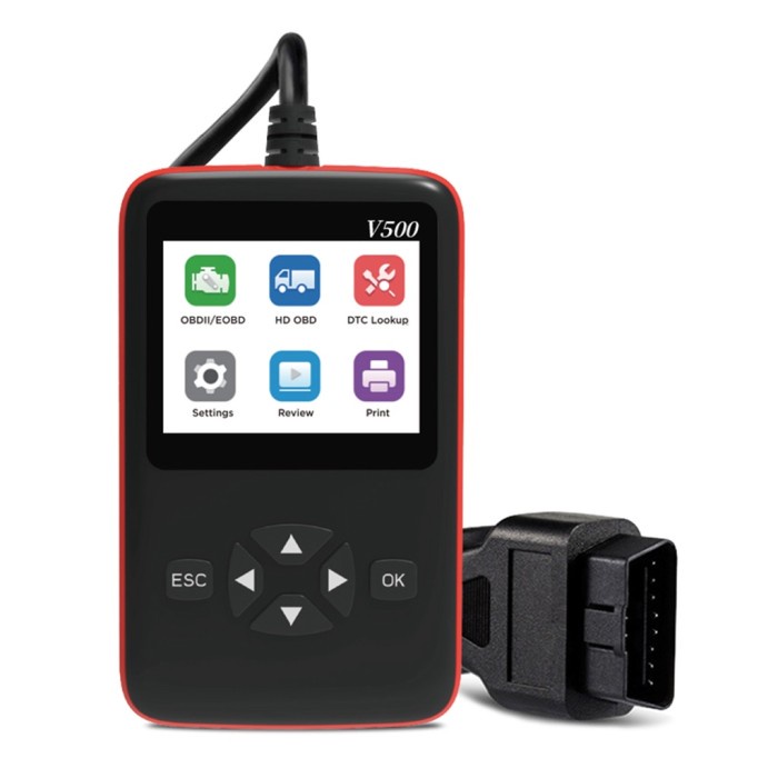 Alat Scanner Diagnostik Kesalahan Mesin Mobil Diesel OBD II Universal