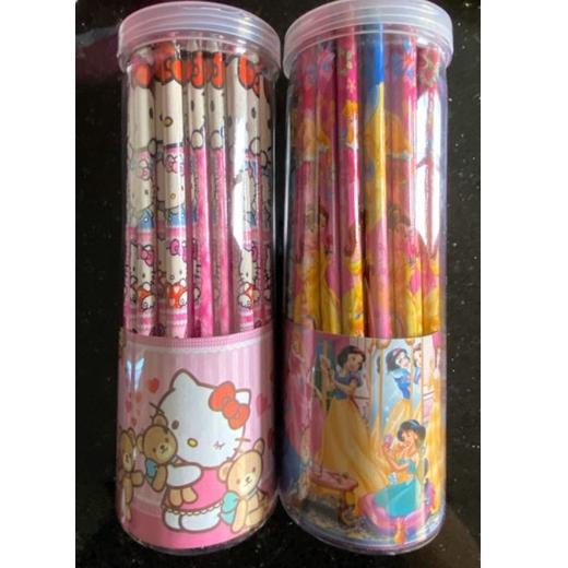 

(F4T5) ★ (ECER 10 PCS) pencil 2B kayu fancy campur/pensil karakter/pensil kayu murah/pensil fancy/pencil (10 PCS) //Trend@murah