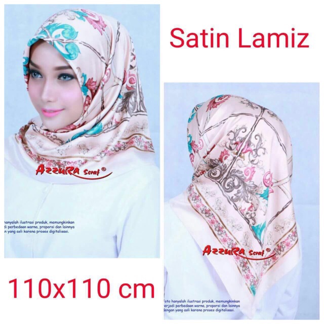 Satin lamiz by AZZURA