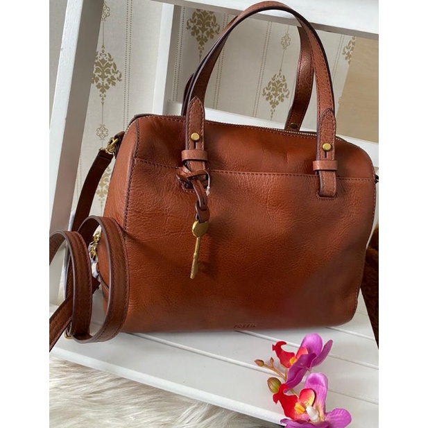 Fossil Rachel Satchel Brown