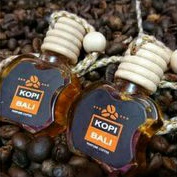 PARFUM MOBIL AROMA KOPI BALI BOTOL KACA WANGI TAHAN LAMA DAPAT 5 BIJI