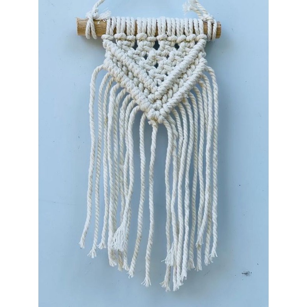 READY STOK) macrame Hiasan dinding mini monte / macrame wall hanging/ dekorasi rumah