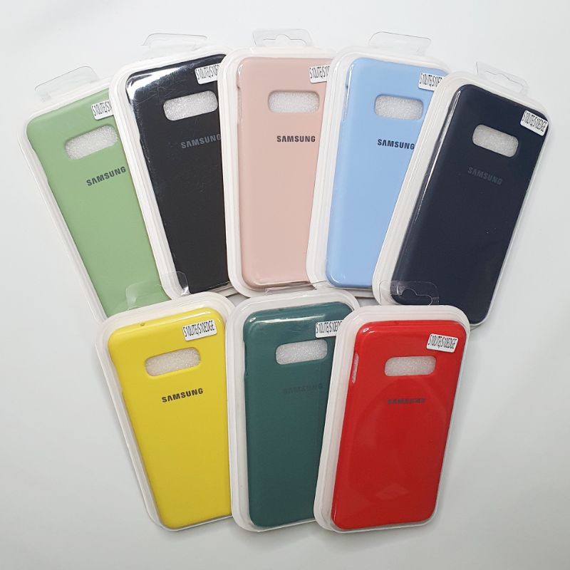 Samsung Galaxy S10 Lite / S10 Edge Macaron Tone Case / Silicone Macaron Colour Side button