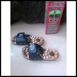  Sandal  Refleksi  Giok  38 Sd 39 Acupres Therapy Stone 