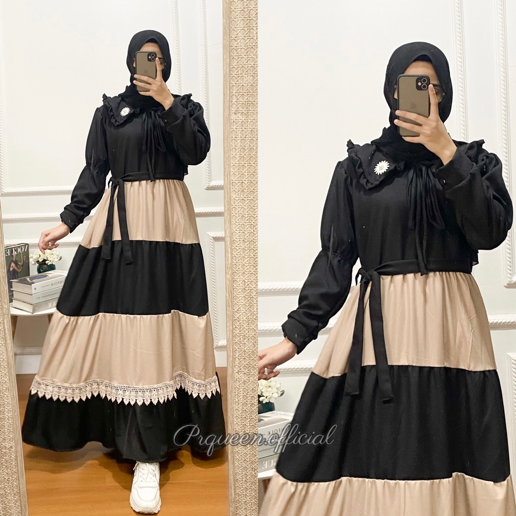 YUNA MAXY FREE BROSS - DRESS MUSLIM KONDANGAN - MAXI DRESS WANITA