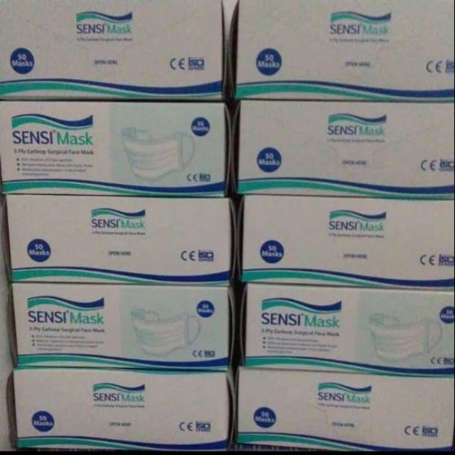 Sensi mask 50pcs original termurah