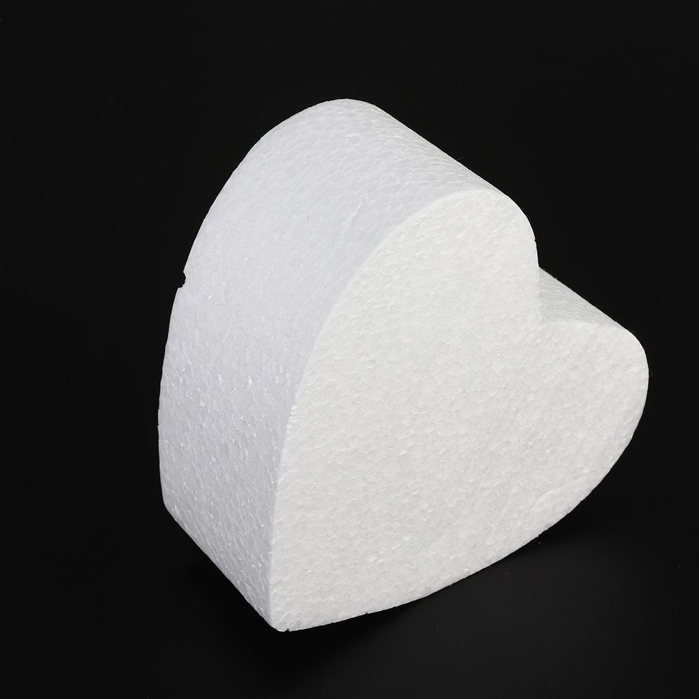 Cetakan Kue Bentuk Hati Bahan Polystyrene Styrofoam Untuk Dekorasi Pernikahan