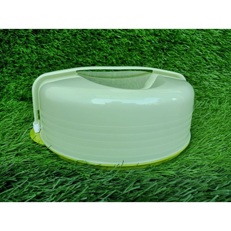 Cake Taker Round Green (Tupperware)