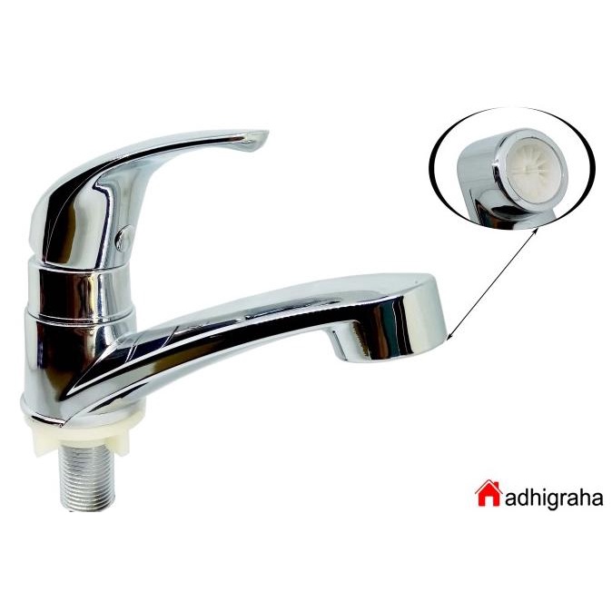 Kran Pvc Wastafel Chrome Ipex