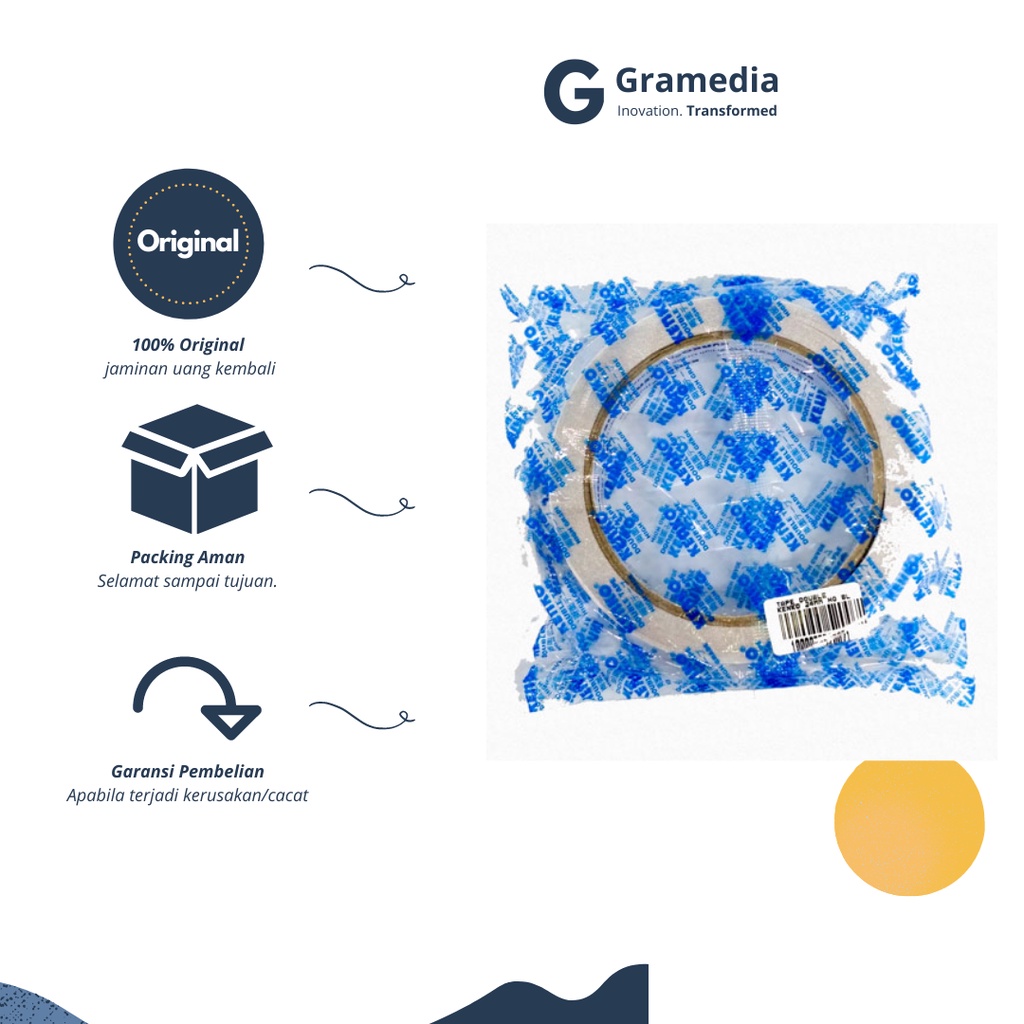 

Gramedia Cikupa - Kenko Double Tape 12mm