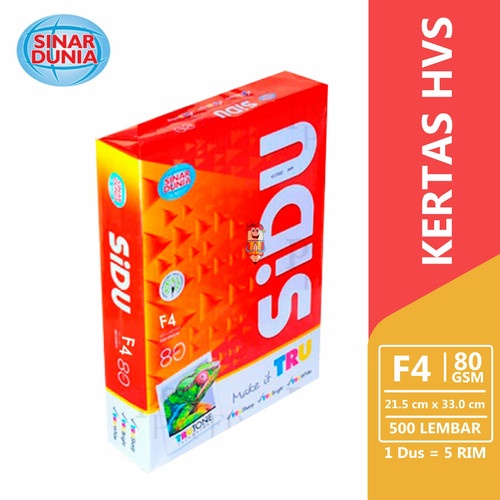 

HVS 80 GR FOLIO SINAR DUNIA