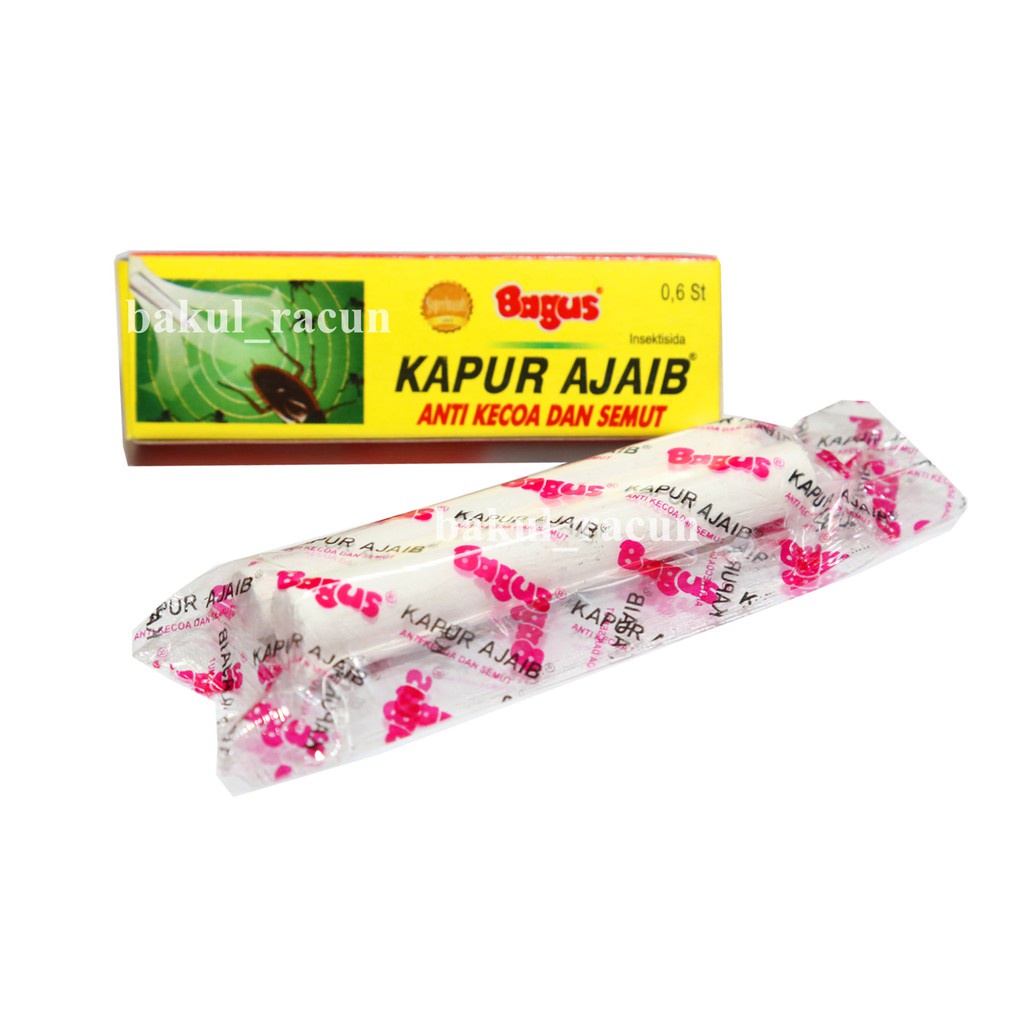 KAPUR AJAIB ANTI SERANGGA/ KAPUIR AJAIB PEMBASMI SEMUT DAN KOCOA/ KAPUR AJAIB PERKOTAK ISI 2PCS