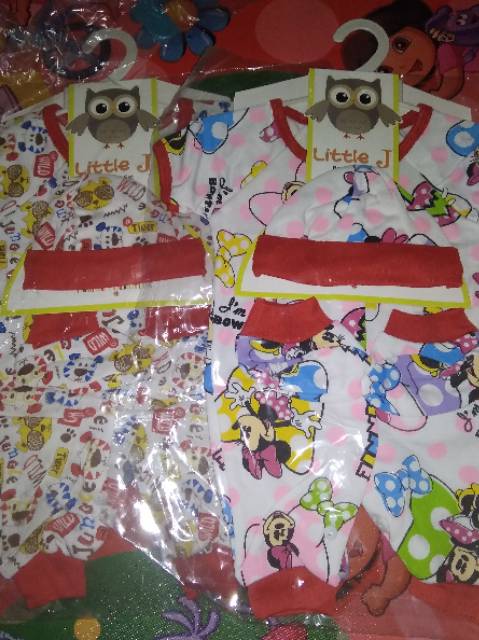 Romper Little J (romper+topi+kaos kaki)