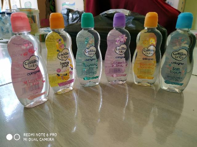 Cologne cussons baby 100 ml soft touch beautifull sunshine kuning parfume bayi balita anak