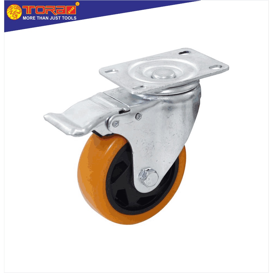 TORA Roda Nilon Orange 5 & 6 Inch - Harga Satuan Pcs