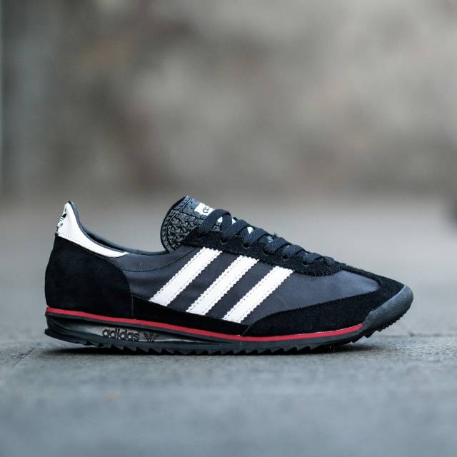ADIDAS SL72 BLACK WHITE RED ORIGINAL