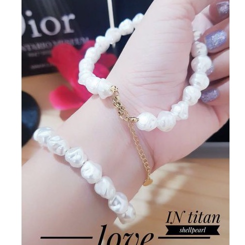 Titanium gelang wanita cantik n111