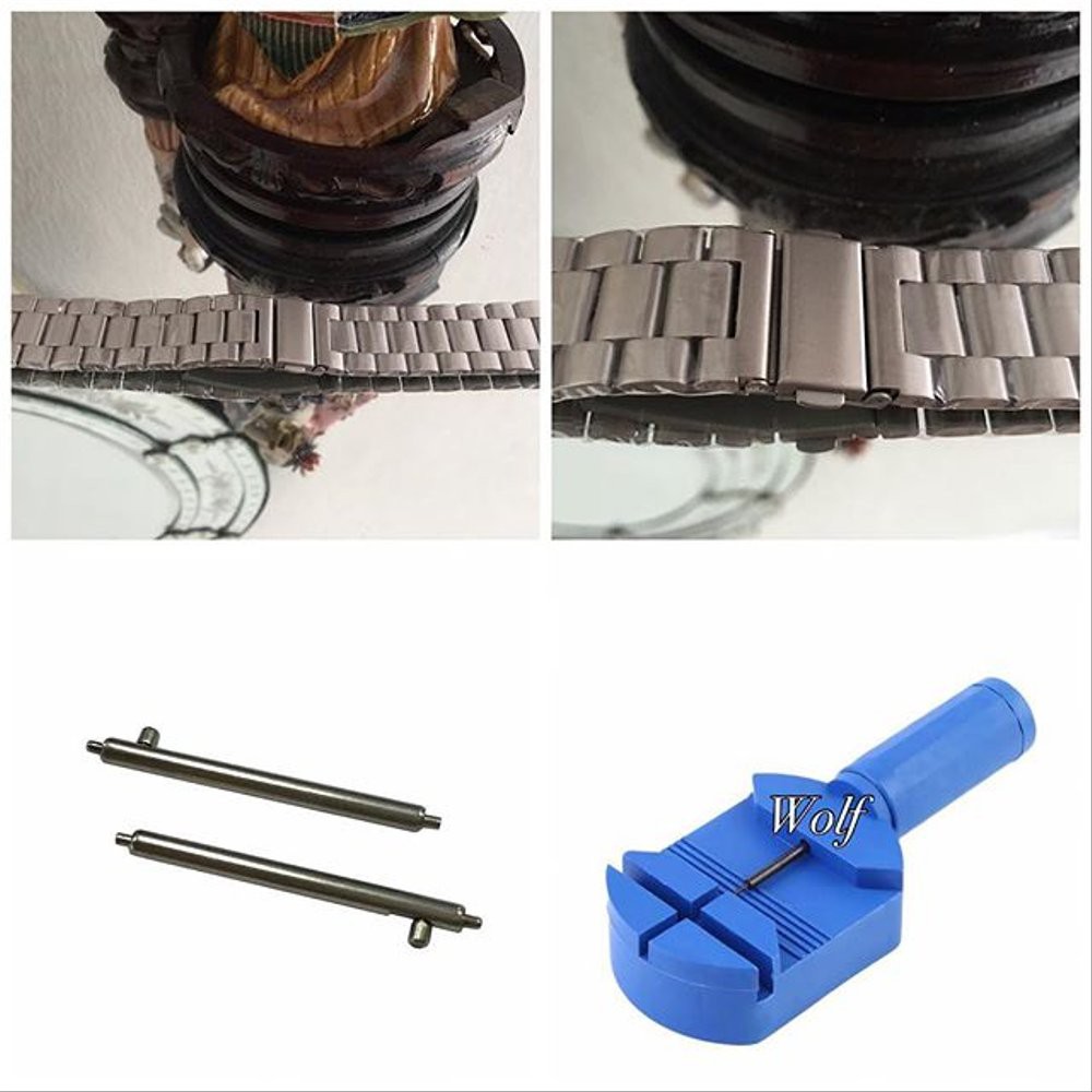 Moto 360/ Lg G Watch/ Lg Urbane/ Zenwatch/ Pebble Time Silver Steel 22mm Strap Limited