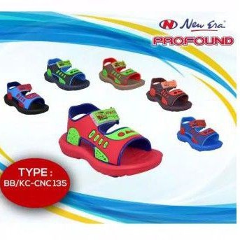 sogo NEW ERA BB CNC135 Sandal Selop Baby Sepatu Sandal Tali Belakang Anak Laki Laki Original