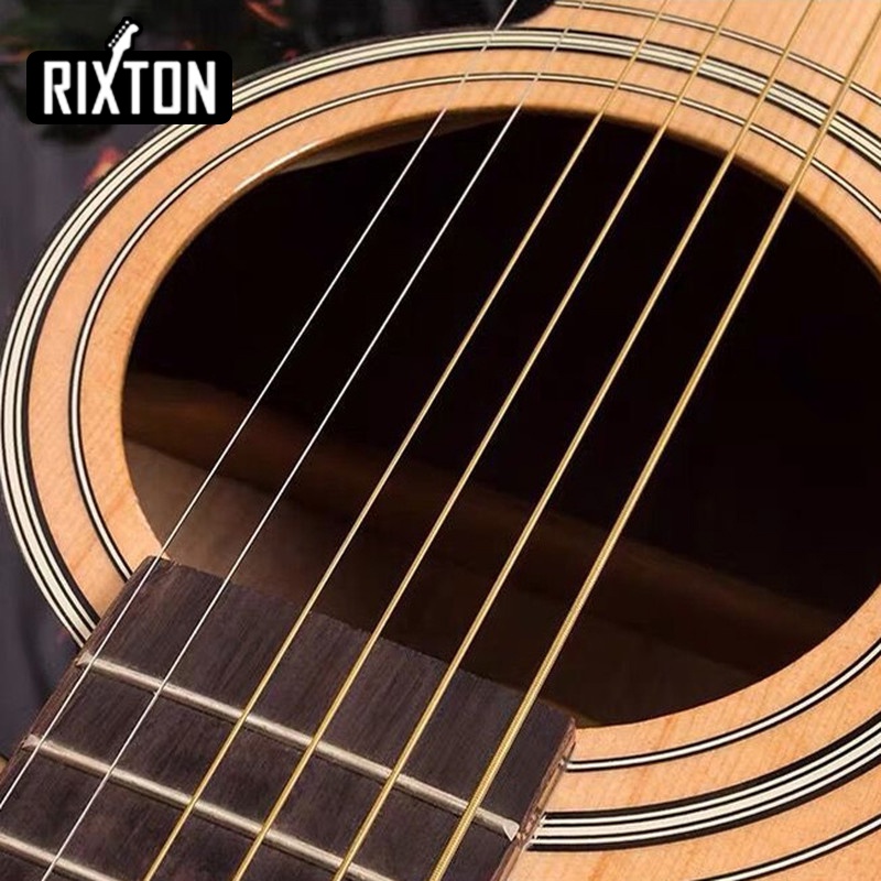 Rixton Senar Tembaga Murni 1-6 untuk Senar Gitar Klasik Klasik Kawat Baja Klasik Akustik Gitar Rakyat Aksesoris Suku Cadang