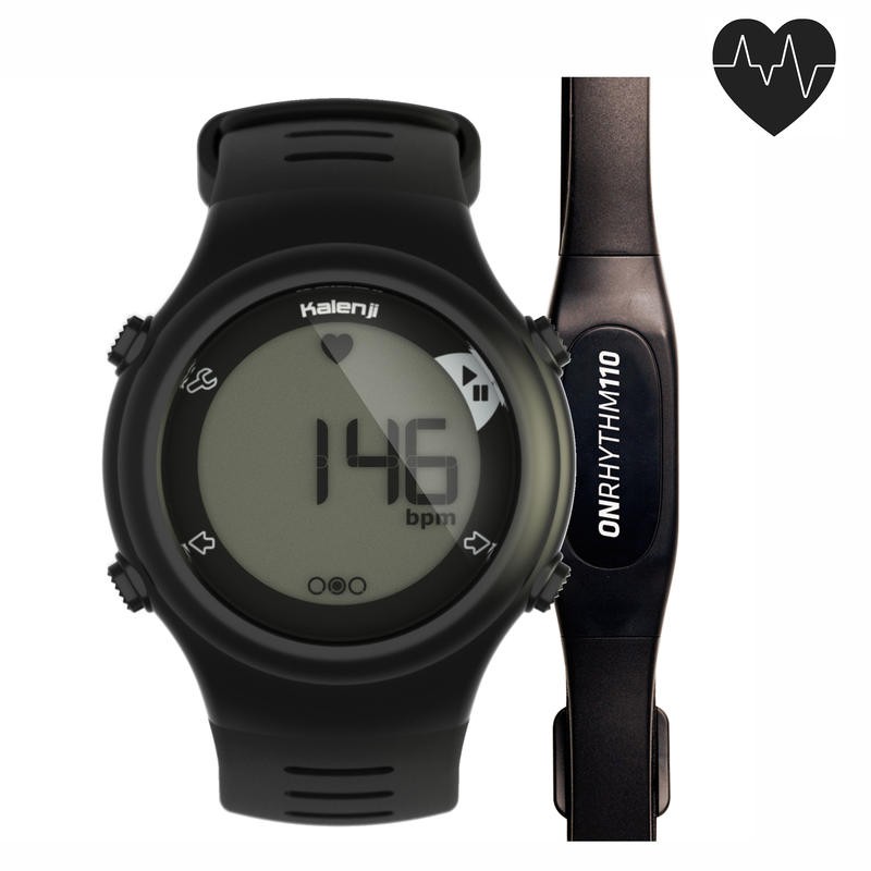 KALENJI ONRHYTHM 110 Jam Tangan Heart Rate Monitor Watch Original