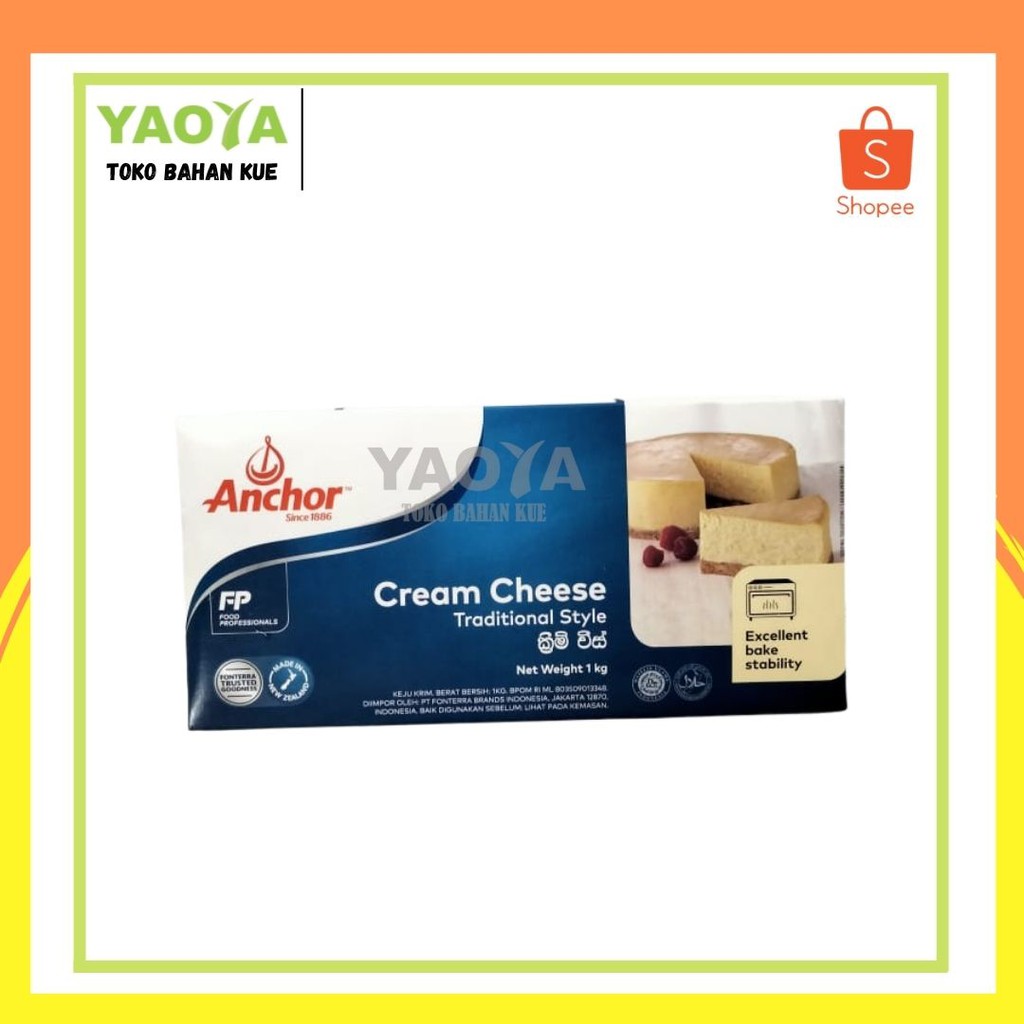 

ANCHOR CREAM CHEESE 1KG