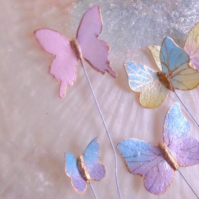 

✾↑ Sugar & Paper Set Butterfly Color Mix Random (10pcs) ★★★ VPC